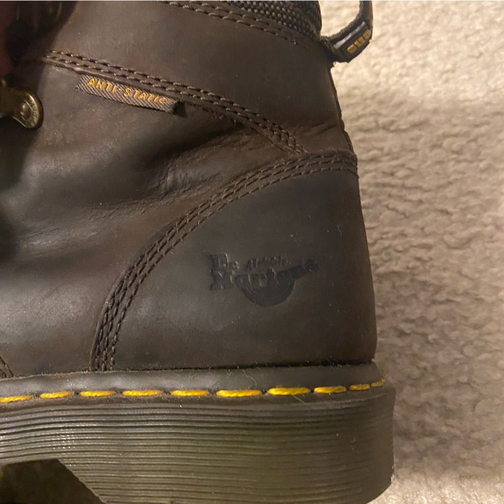 Dr. Martens Steel Toe Safety Shoe Lace up Boots - Picture 3 of 8